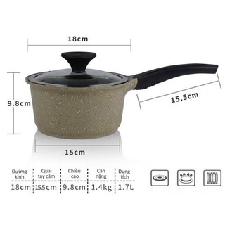 Nồi đá Lock&Lock LCA6181D 18cm