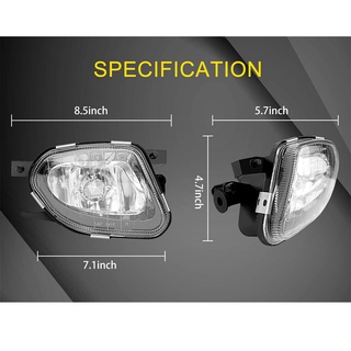 Đèn pha sương mù ô tô cho mercedes-benz w211 2003-2006 e200 e220 e240 e280 e300 e320 e350 e420 e500 a2118201156