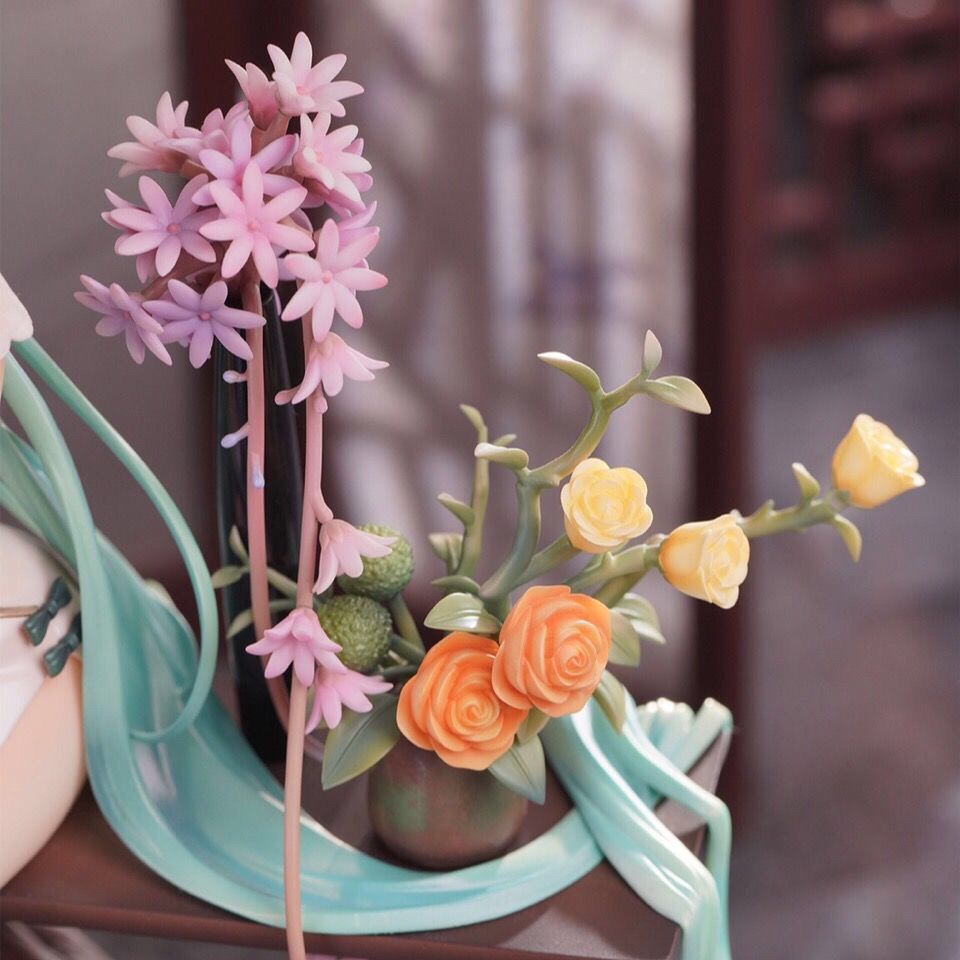 Phiên bản Trung Quốc của Hatsune Miku Shaohua Cheongsam 1/7 mô hình làm bằng tay món quà trang trí mô hình quà tặng