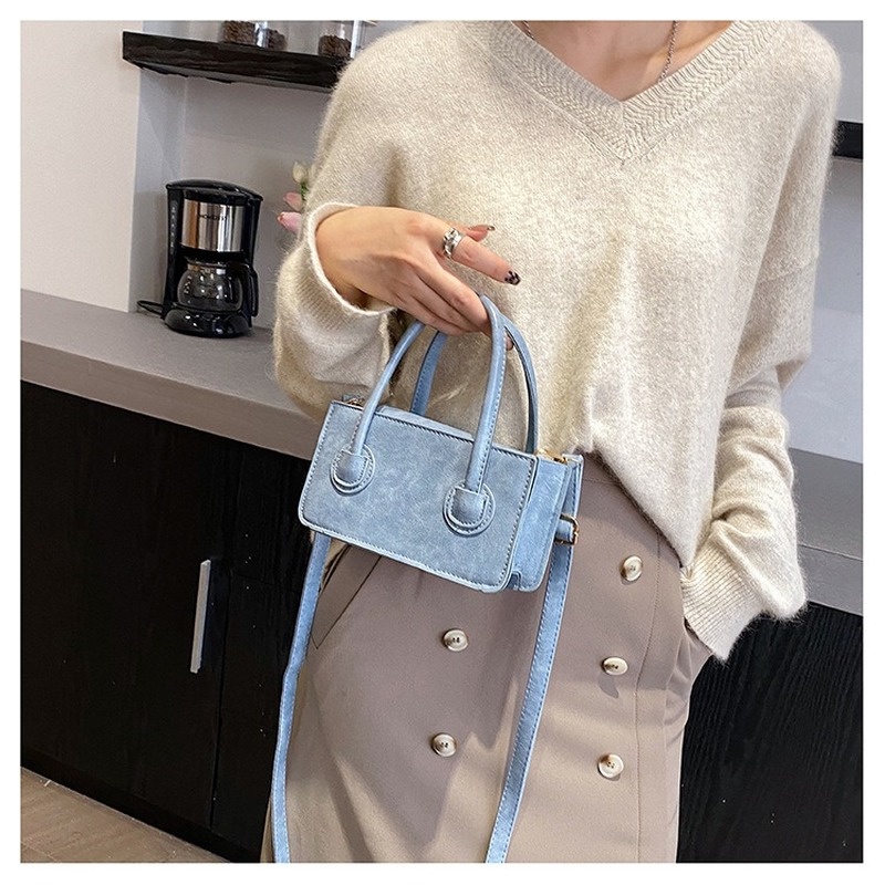 Túi Xách Đeo Vai Màu Trơn NB00425 Thời Trang Mùa Thu 2022