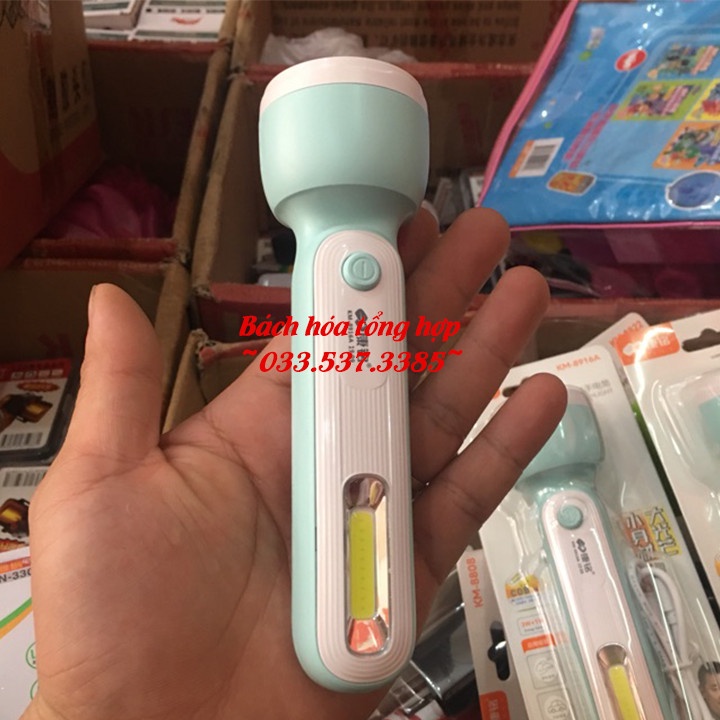 Đèn dự phòng cúp điện, đèn sạc pin KM 8919