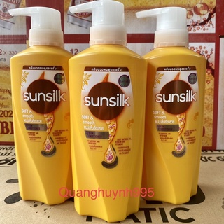 Dầu Xả Sunsilk Thái Lan 380ml (Mầu Vàng)