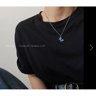 Dây chuyền bướm xanh hàn quốc