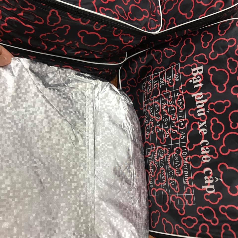 Bạt phủ xe ô tô 4 - 7 chỗ cách nhiệt, Bạt trùm xe ô tô 3 lớp chống nóng hiệu quả | BigBuy360 - bigbuy360.vn