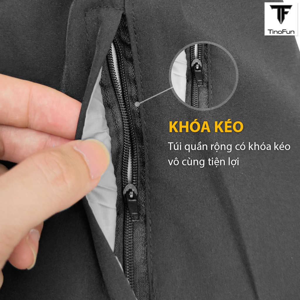 Set Bộ Quần Áo thể thao nam TINOFUN đẹp mã TT22 Áo thun nam, Quần short nam thun mùa hè thoáng mát