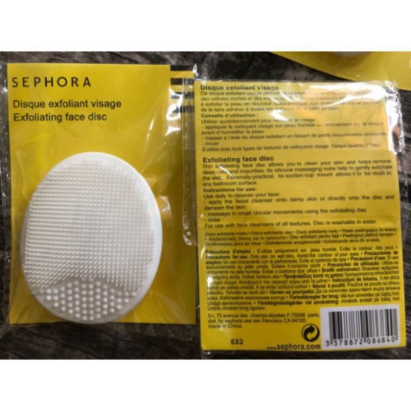 Miếng rửa mặt Sephora pad F673