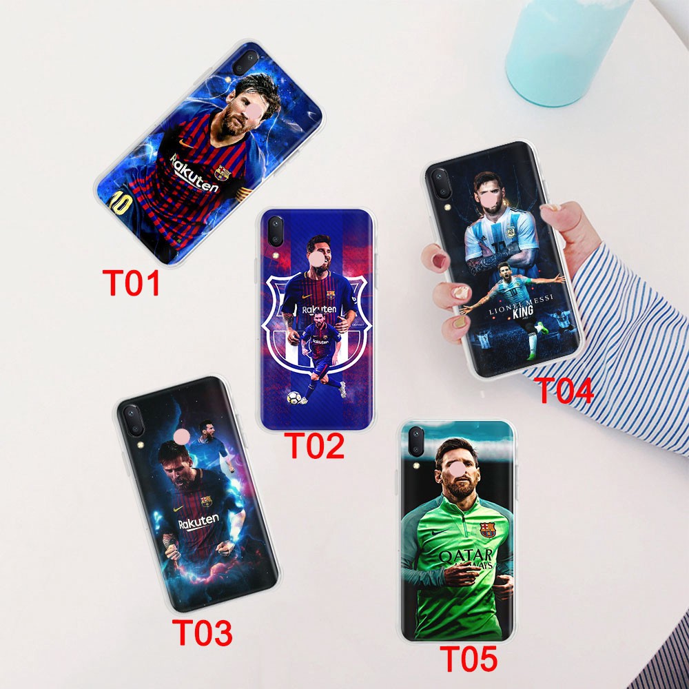 Ốp điện thoại mềm trong suốt in hình Lionel Messi 171GT cho Samsung Galaxy A20 A20S A21 A21S A10 A10S A11 A30 A30S A71