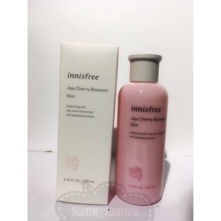 Toner Dưỡng Trắng Innisfree Cherry Blossom Skin Hoa Anh Đào