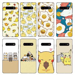 Ốp TPU in hoạ tiết hoạt hình Pikachu dành cho điện thoại Samsung Galaxy S10 Plus / S10E