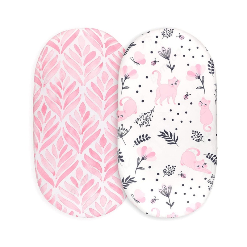 Vỏ Bọc Nệm Nôi Em Bé Co Giãn Thoáng Khí