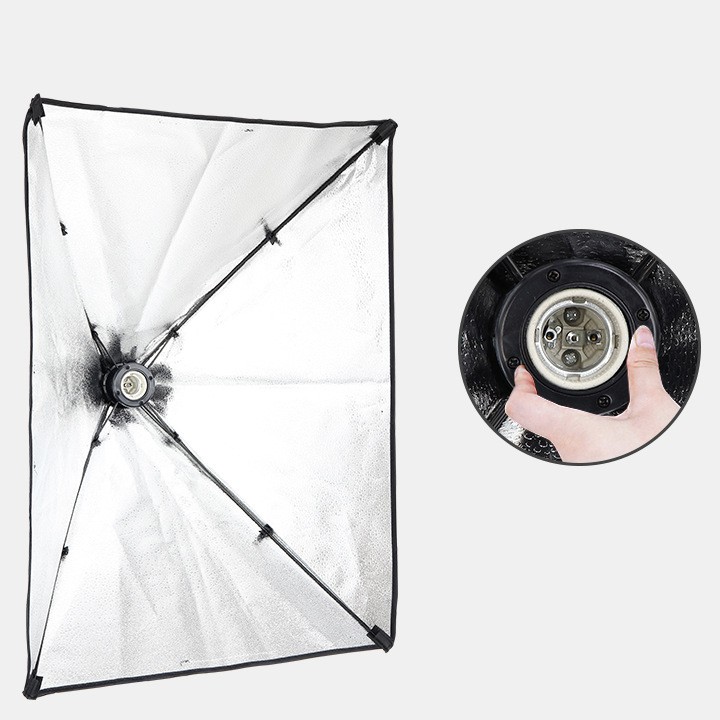 Đèn chụp ảnh sản phẩm đèn softbox bộ đèn studio quay phim livestream chuyên nghiệp