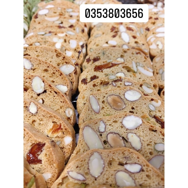 Bánh Biscotti 3 vị và mix 3 vị đồng giá