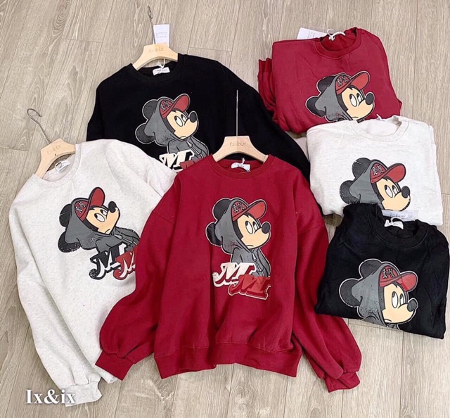 Áo nỉ mickey chất siêu đẹp