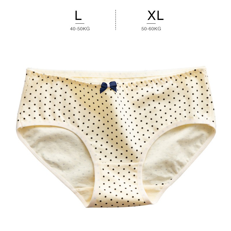 Quần lót nữ cotton cao cấp co giãn kháng khuẩn in hình đáng yêu dễ thương QL45 | BigBuy360 - bigbuy360.vn