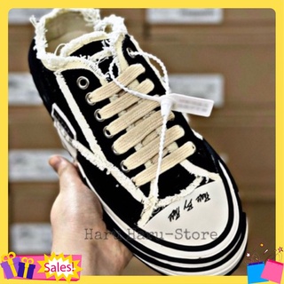 Giày sục đạp gót nữ Xvessel đế trắng độn đế cao 3-4cm [Full + Box + Bill]