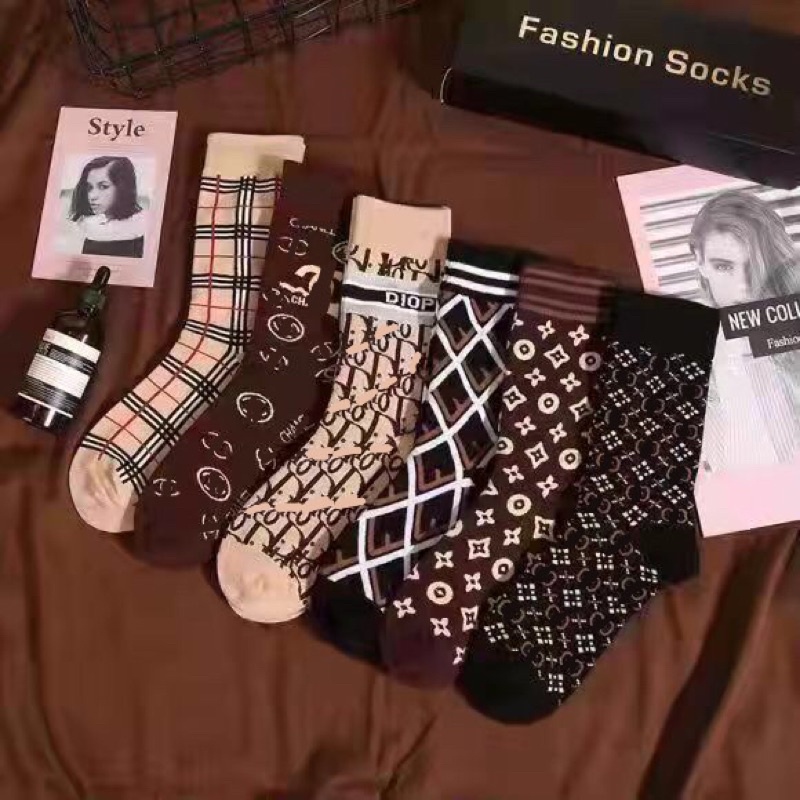 tất (vớ) B-rand vintage cao cổ