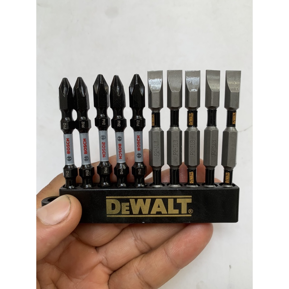 Bộ mũi vít PH2-PH2 , PH2-SL8 chính hãng có từ