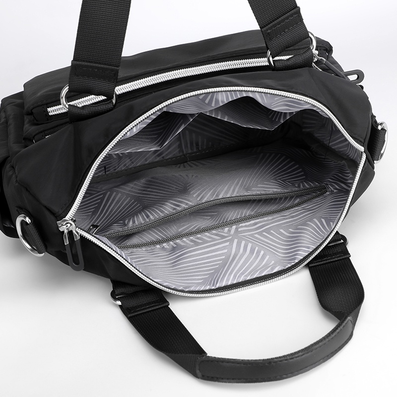 Túi Đeo Vai Nhiều Ngăn Bằng nylon Chống Nước Nhiều Ngăn Cho Nữ Túi xách tay#8542