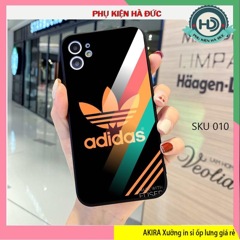 Ốp lưng adidas cho điện thoại iphone 14/14pro/14plus/14promax viền vuông mã SKU 010 Akira case
