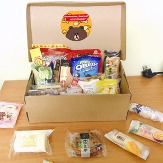Box  đồ ăn vặt nhỡ