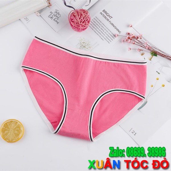  SỈ ZALO RẺ HƠN NHIỀU_ Quần Lót Cotton Nhiều Màu Viền Kẻ Mới Siêu Đẹp H013 | WebRaoVat - webraovat.net.vn