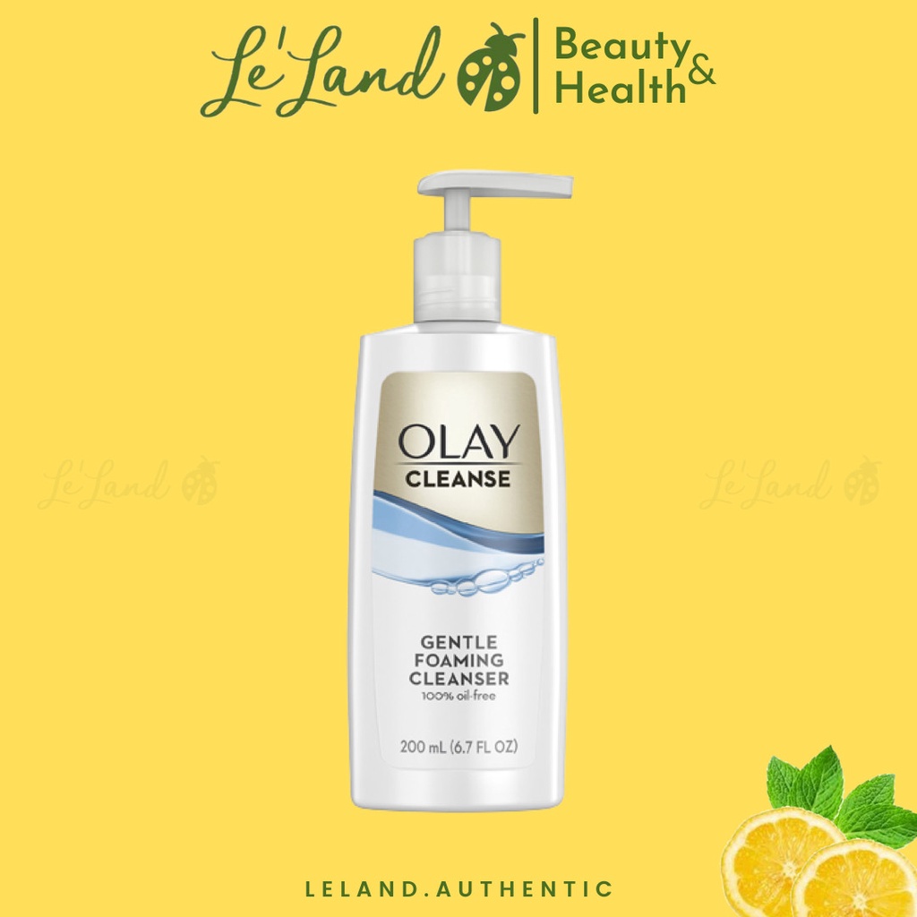 Bill US - Sữa Rửa Mặt Tạo Bọt Olay Gentle Foaming Face Cleanser Fragrance-Free