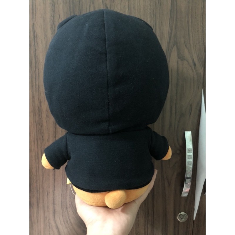 Gấu bông rian đào mặc áo hoodie ngồi chính hãng
