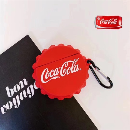 Vỏ Bảo Vệ Hộp Sạc Tai Nghe compatible AirPods3 Pro Apple compatible AirPods3 Pro Hình Nắp Chai Coca-Cola Năm 2021 Bằng TPU