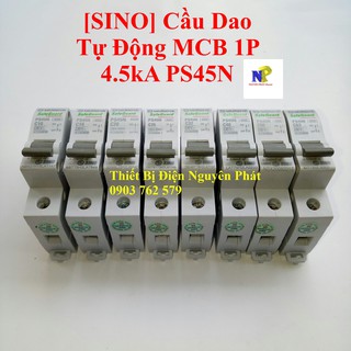 Cầu dao tự động MCB 1P (CB 1 TÉP) 4.5kA SINO PS45N