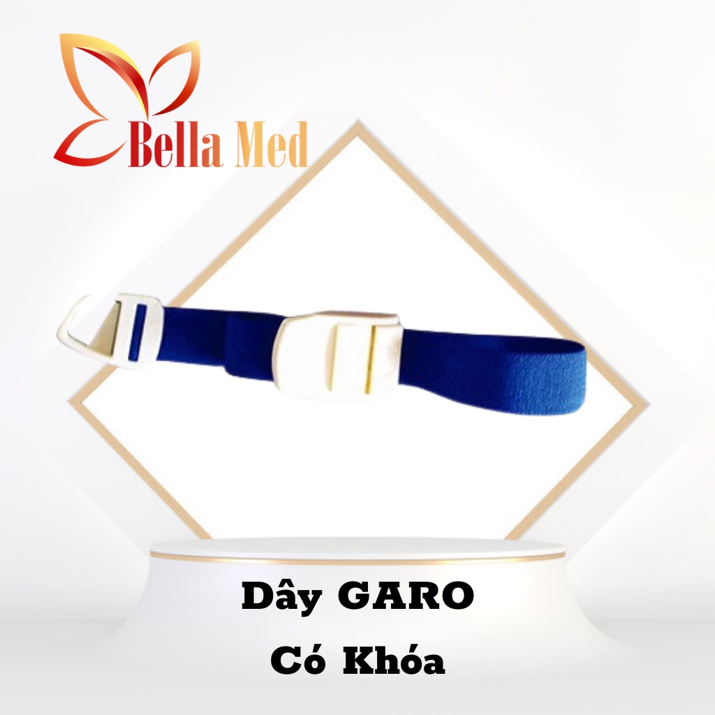 Dây garo có khóa nhựa màu ngẫu nhiên
