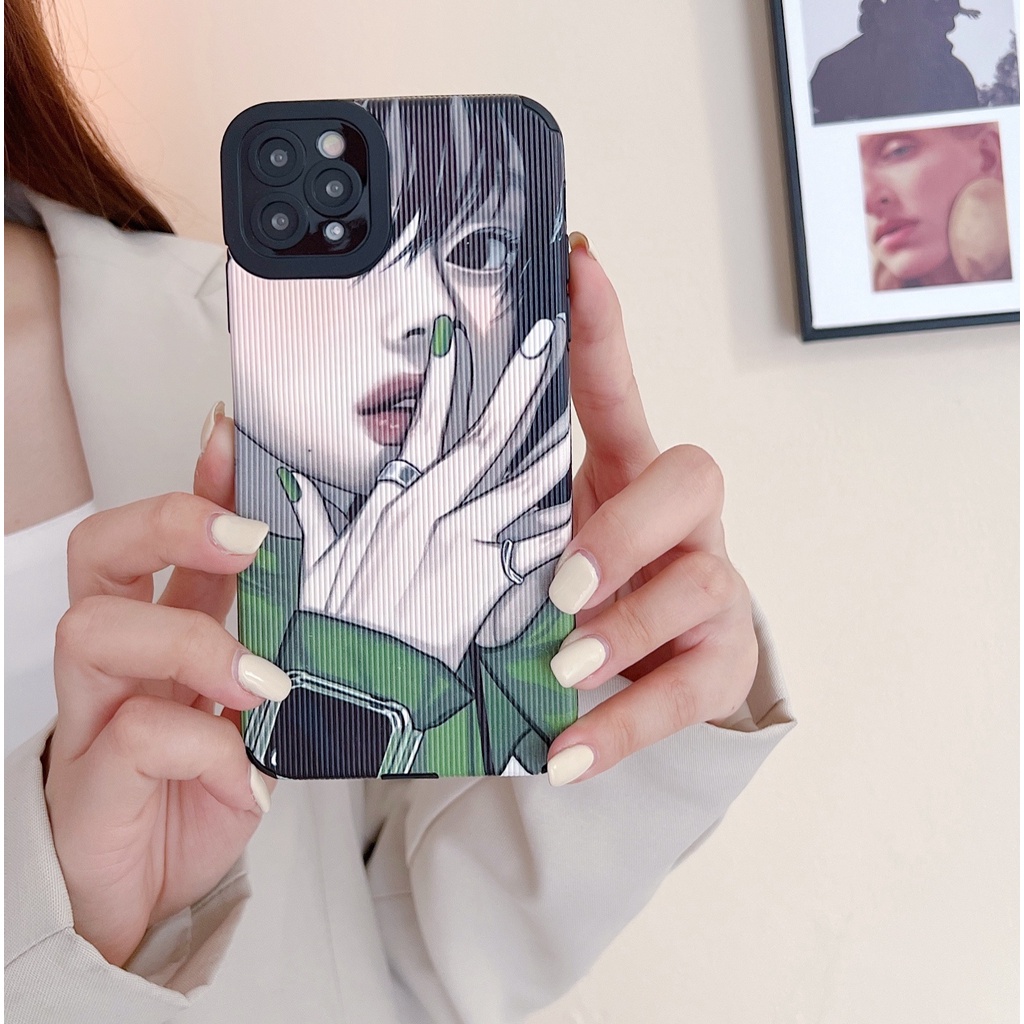 Ốp Điện Thoại Chống Sốc Họa Tiết Hoạt Hình Cho iPhone 14 / 13 / 12 / 11 / X / 8 / 7P