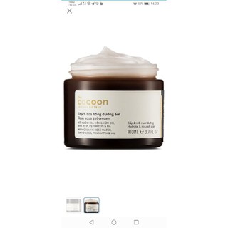 Pass thạch dưỡng ẩm hoa hồng cocoon big size 100ml, new