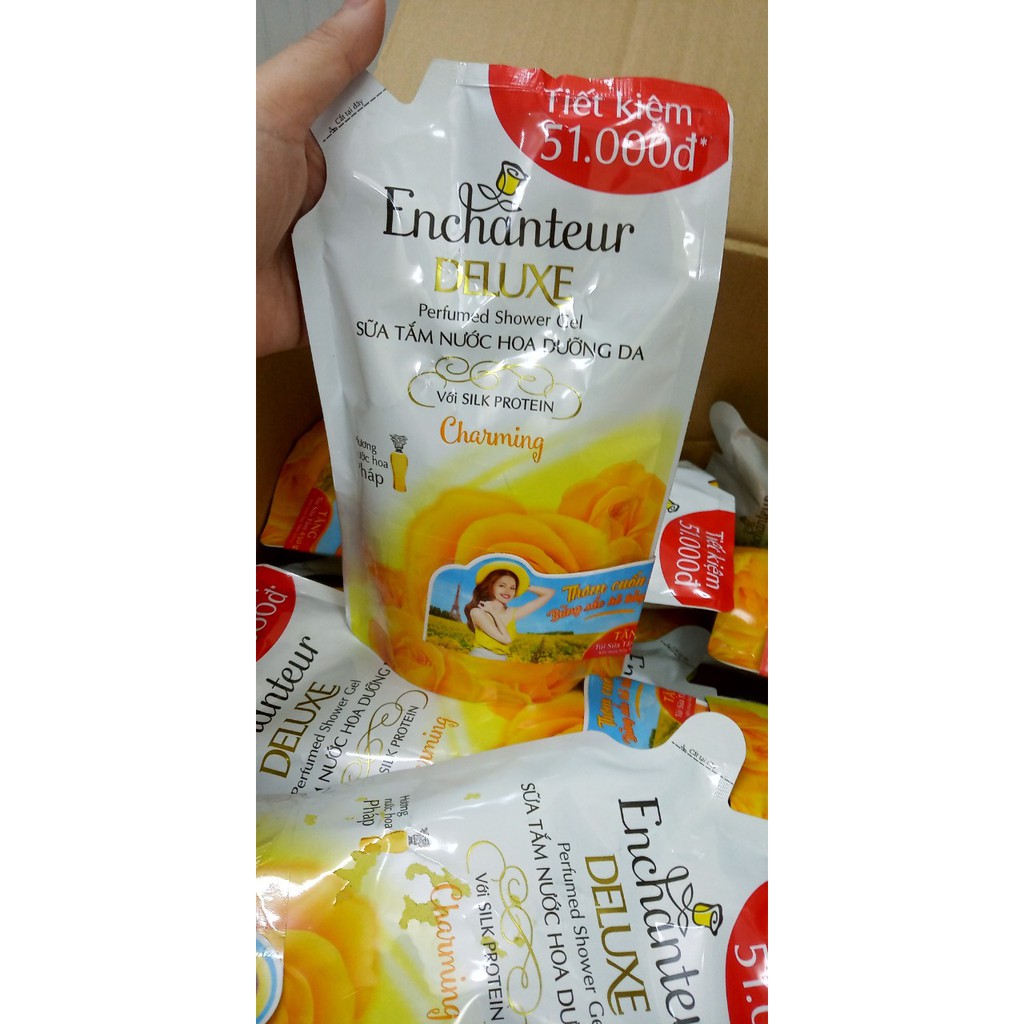 [450g] Sữa Tắm Hương Nước Hoa Enchanteur Charming Túi | BigBuy360 - bigbuy360.vn