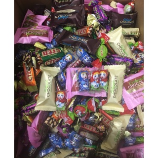 Kẹo Socola và hoa quả Mix vị 500g