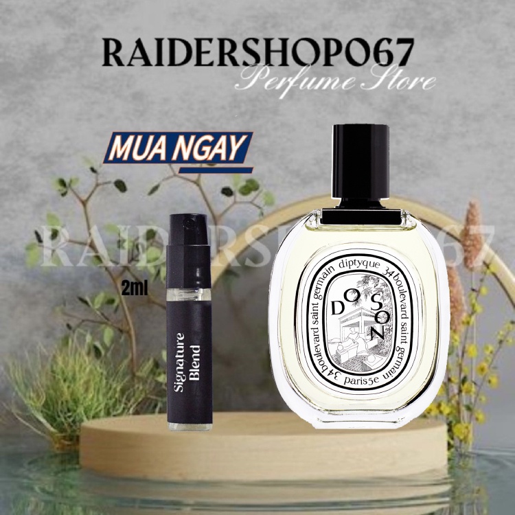 Nước hoa Diptyque DoSon EDT Tester (2ml/5ml/10ml)