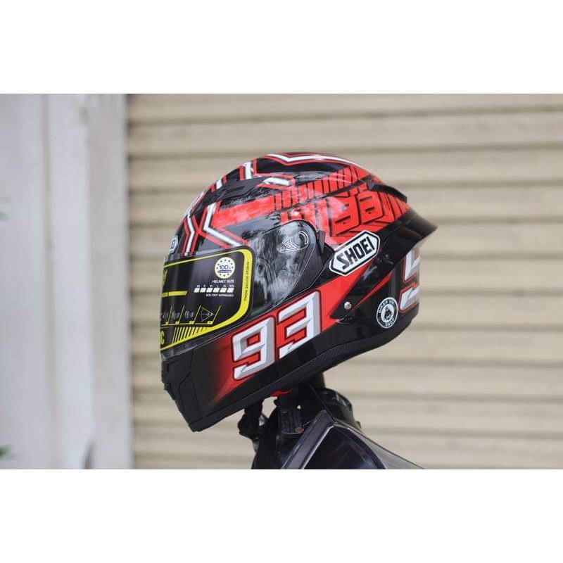 Mũ bảo hiểm fullface ROC 03 lên tem SHOEI