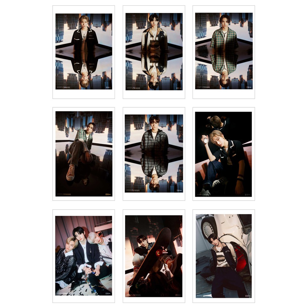 Lomo Card 63 Ảnh ENHYPEN - Border : Carnival Teaser Photos