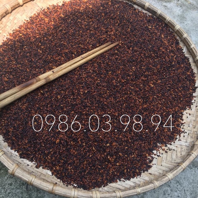 1kg Gạo rang cháy bếp củi, hỗ trợ trào ngược dạ dày, thải Virus HP theo công thức gạo rang cháy rau thuốc Thành Mắt