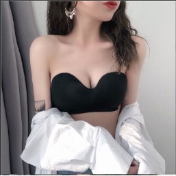 Áo lót cup ngực không dây mặc hở vai lưng sexy kiểu tàng hình su đúc mỏng AOLOT18