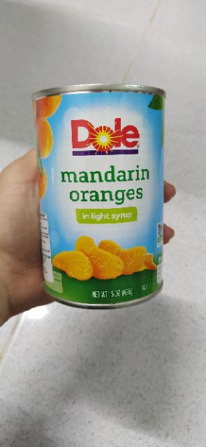 Cam ngâm Mandarin Dole 425g