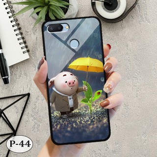 Ốp lưng kính 3D Xiaomi Redmi 6-cute