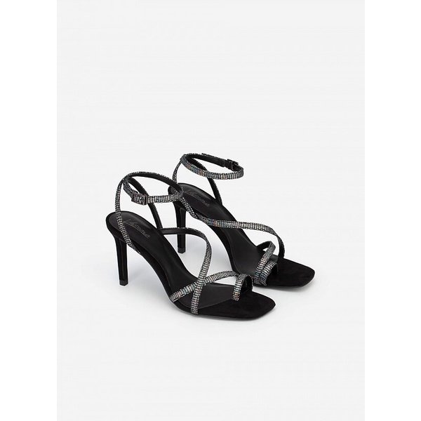 Vascara Giày Sandal Ankle Strap Quai Mảnh Vân Kỳ Đà - SDN 0702 - Màu Cầu Vồng