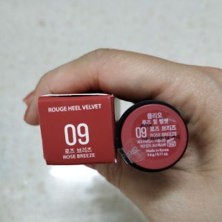 (Aut) Son thỏi lì Clio Rouge Heel Velvet