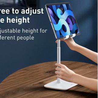 Baseus Giá Đỡ Máy Tính Bảng Samsung Tab Ipad Air Pro Màu Trắng Tiện Dụng