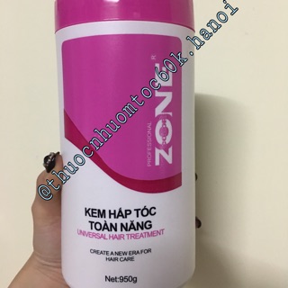 Kem hấp ủ tóc Zone 950g mềm mượt