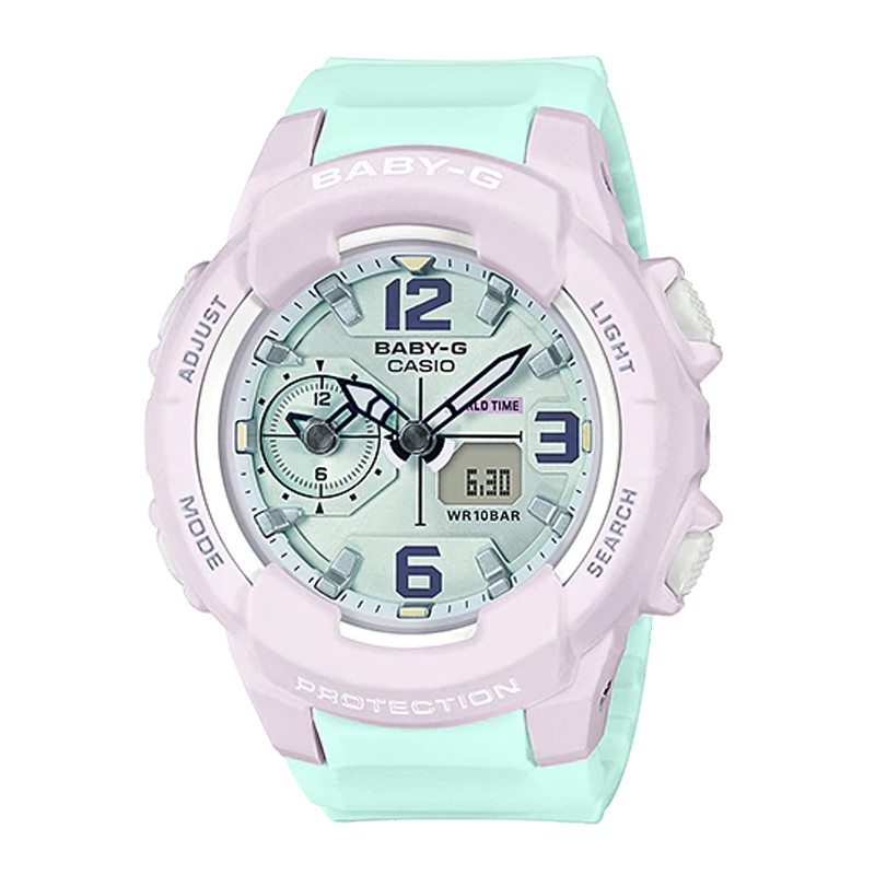 Đồng Hồ Nữ Casio Dây Cao Su Chính Hãng Casio BABYG BGA-230PC-6BDR