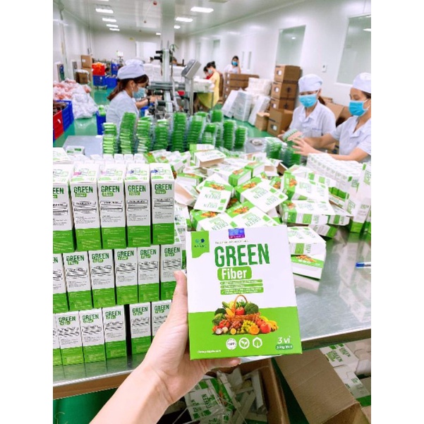 Chất xơ tự nhiên Green Fiber xanh sạch | Thế Giới Skin Care