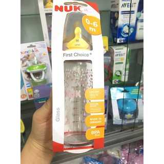 BÌNH SỮA  NUK CỔ RỘNG