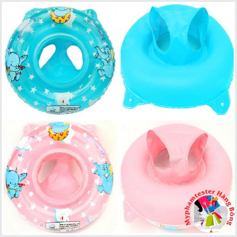 Phao bơi xỏ chân có tai cầm cho bé từ 0-5 tuổi