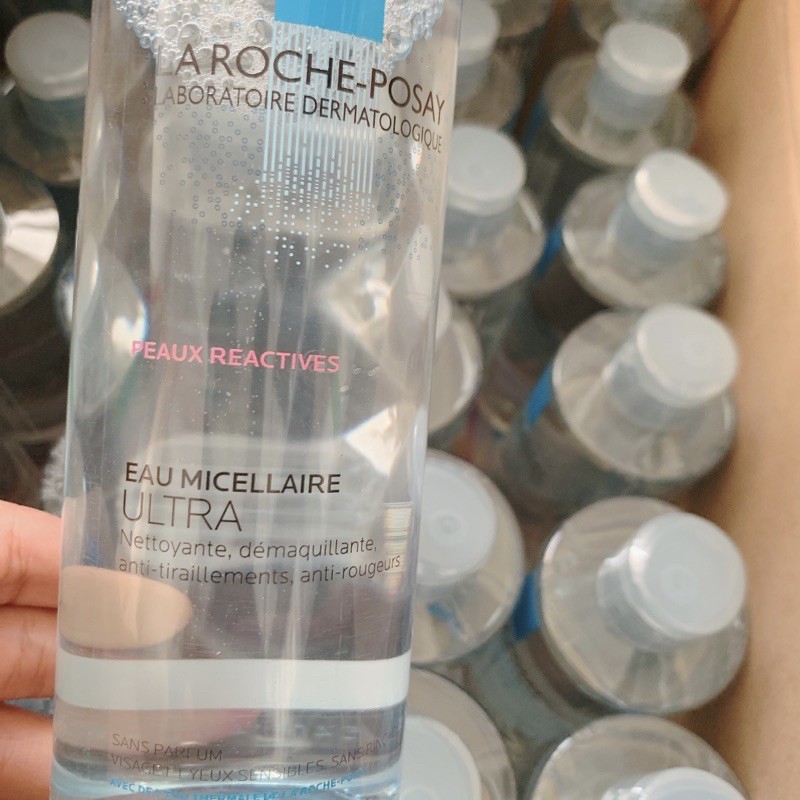 Nước tẩy trang không cồn La Roche Posay Eau Micellaire Ultra peaux reactives 400ml